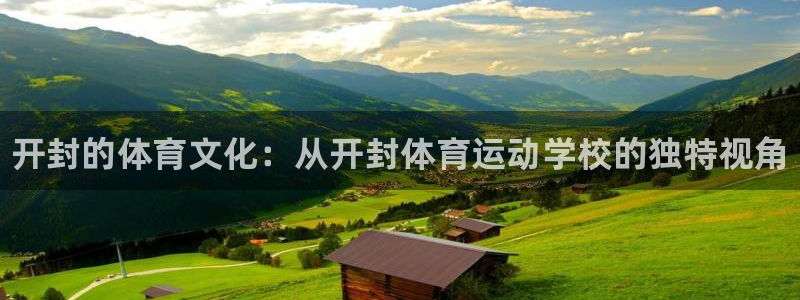 3377体育官网下载是干嘛的公司：开封的体育文化：从开封体育